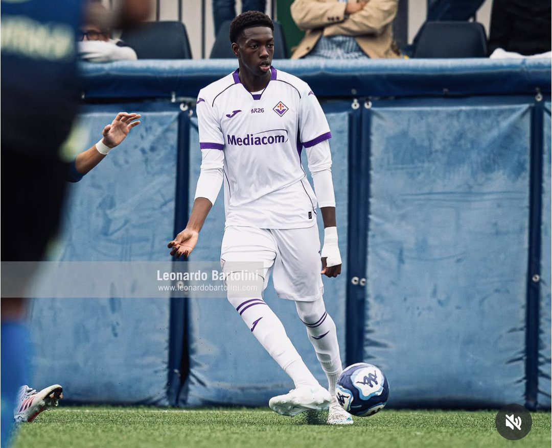 ltaly-born Ghanaian wonderkid Salam Musah revels in Fiorentina U16 Derby win over Empoli U16 in the U16 Allievi Nazionali
