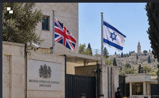 Israel drastically reduces British diplomatic presence in Jerusalem