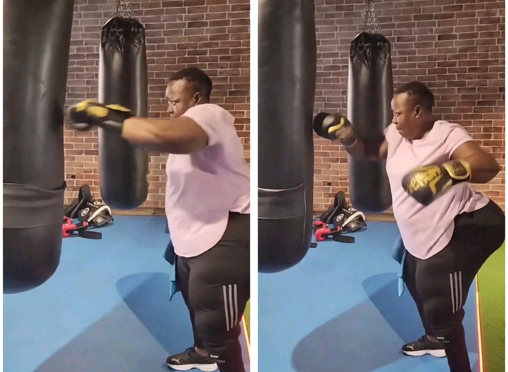 Ruth Odinga Sparks Reactions After Video of Her Boxing at the Gym Emerges