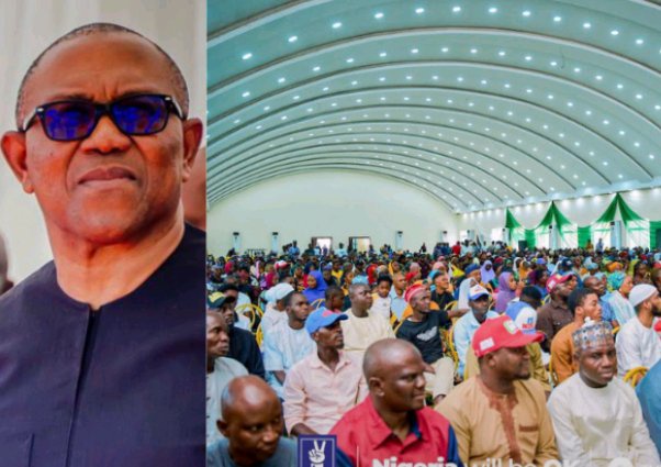 Reactions Trail Number Of People In Hall That Peter Obi Held Town Hall Meeting In Kogi State
