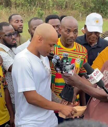 Andre Ayew donates undisclosed amount to Black Challenge ahead of World Cup