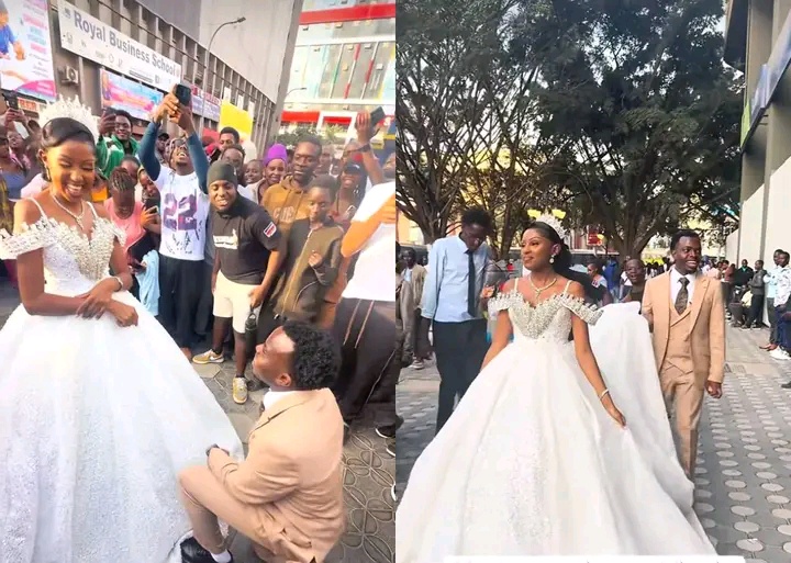 Meet Abigael and Kiragu, the Gen Z couple who wed in Nairobi CBD