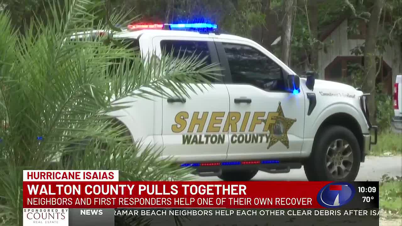 Walton County residents and law enforcement work together in cleanup efforts