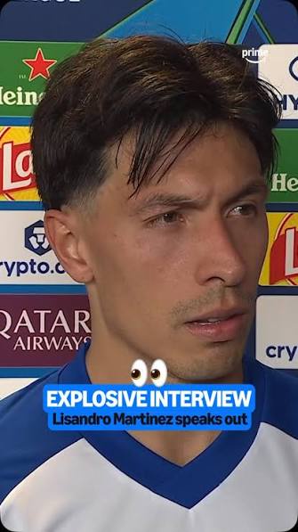 Lisandro Martinez responds after criticising Manchester United leadership