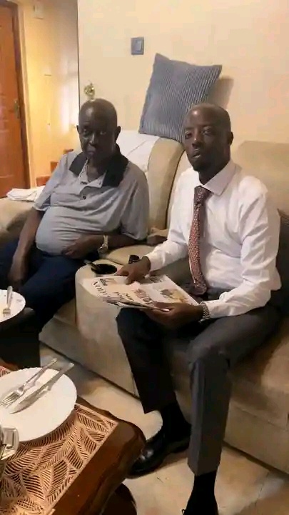 Raila Junior Visits Oburu Odinga at His Nairobi Home Amid Recovery and Family Political Focus