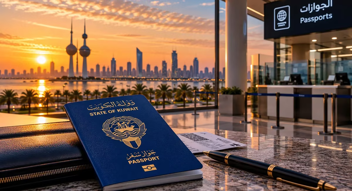 Kuwait Sets KD 100 Fee for Replacement of Lost Passport