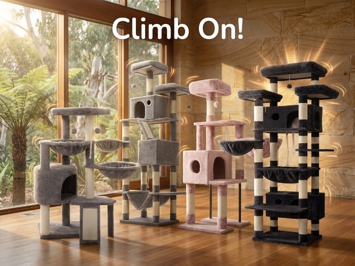 Climb, Scratch, Snooze: The Best Cat Trees for Every Feline Personality