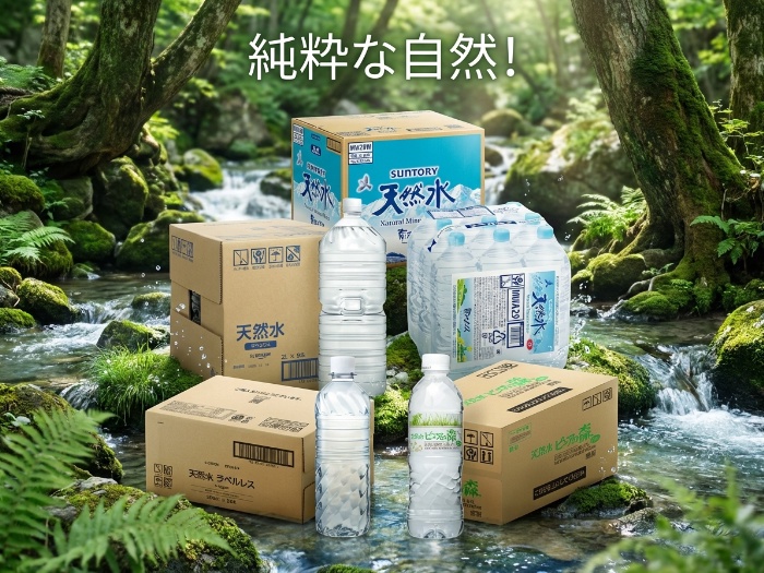 自然の恵みをそのまま楽しむ！ミネラルウォーター特集