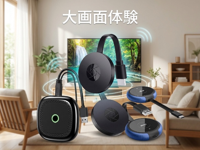 おうち時間を格上げする！おすすめワイヤレスミラーキャスト特集
