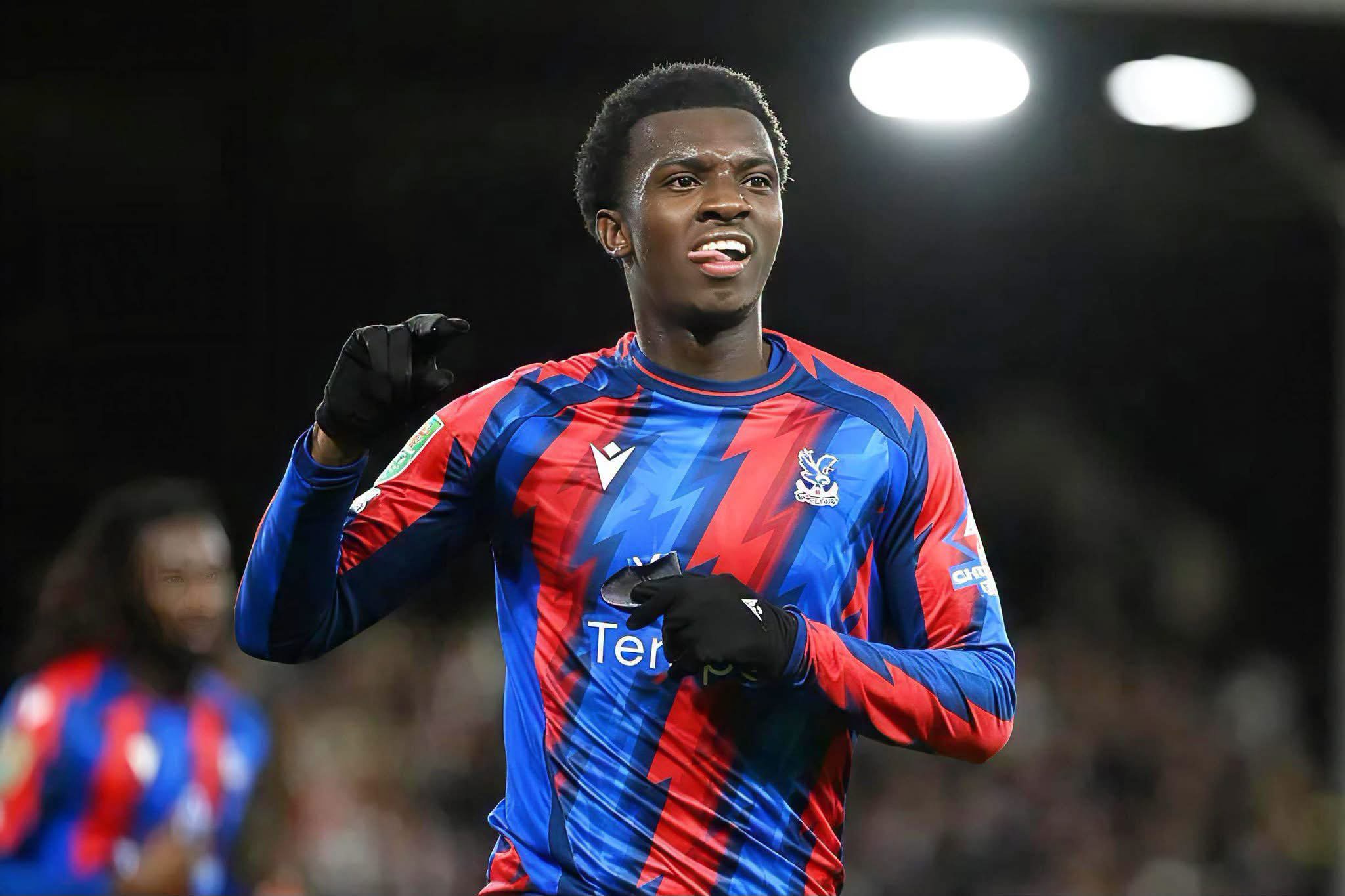 Eddie Nketiah scores first season goal in Crystal Palace win over Fulham