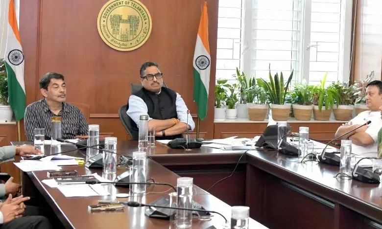 Sanjay Jaju Reviews Progress of Young India Integrated Schools
