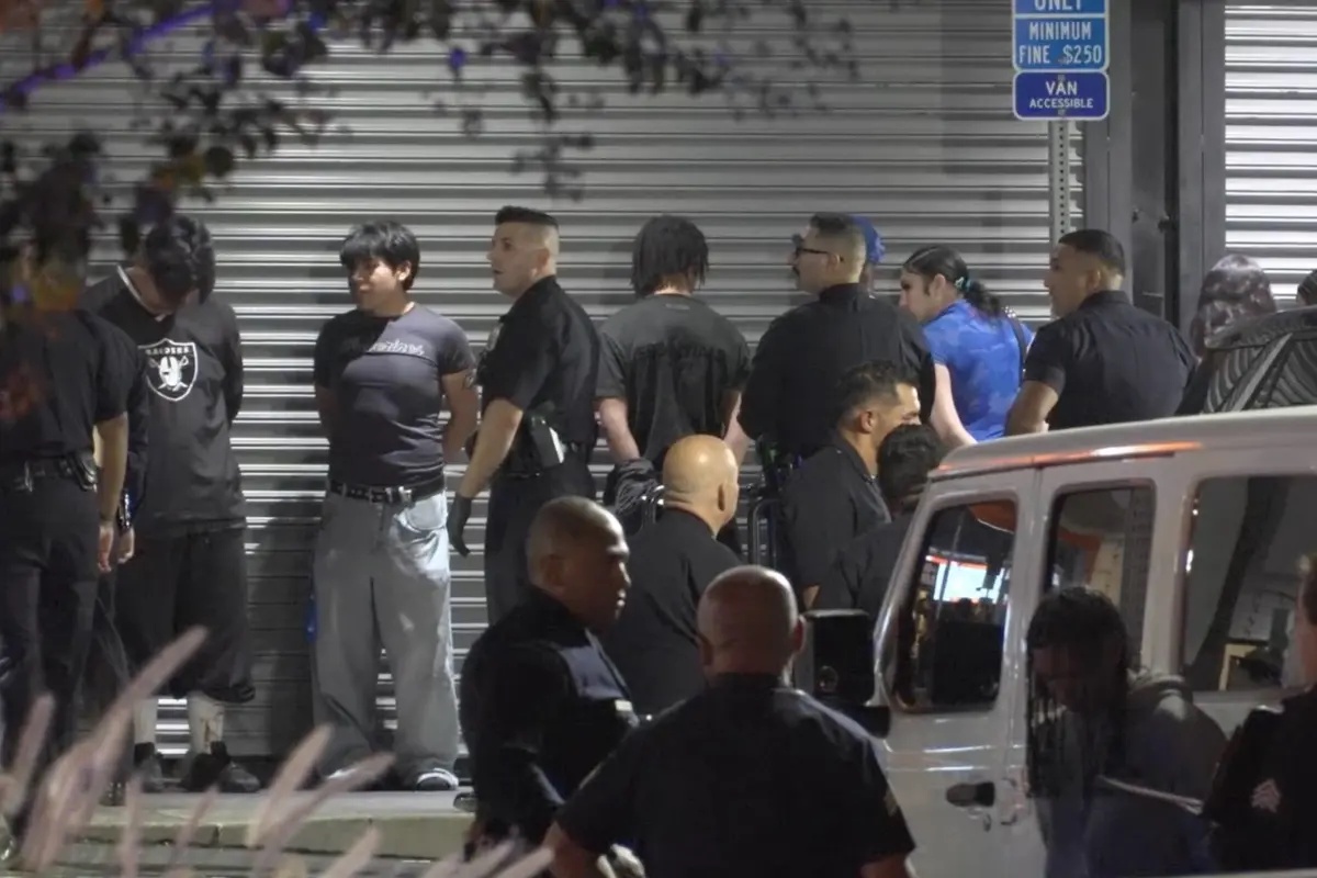 Two dead after shooting at private strip mall party near Cal State Northridge