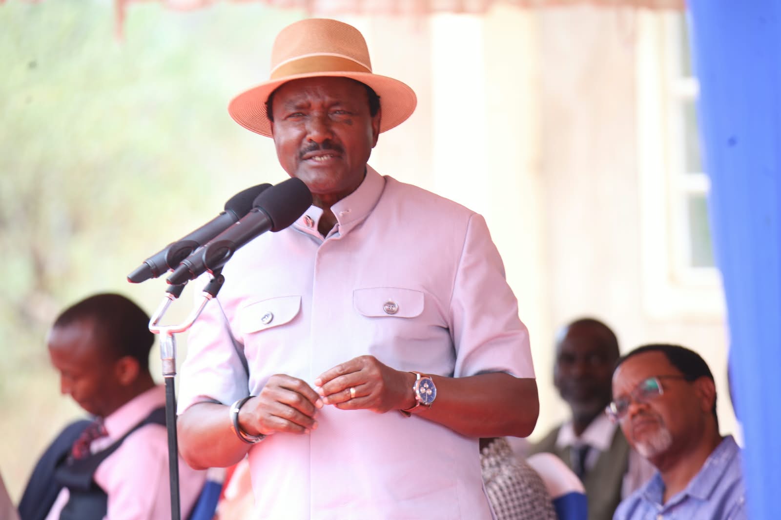 NEWS IN: Kalonzo Fires Salvos at Ruto After Ukambani Tour: “Continue Re-launching Small Projects”