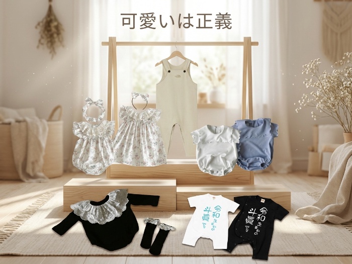 ベビー服で日常を特別に！夏・秋・冬も快適コーディネート