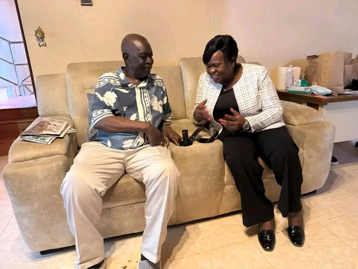 Gladys Wanga Breaks Silence After Catching Up With Oburu Oginga At His Nairobi Residence