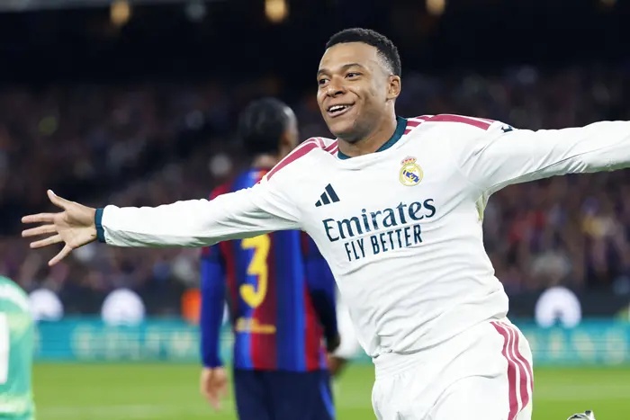 Mbappe surpasses Messi to set El Clasico record