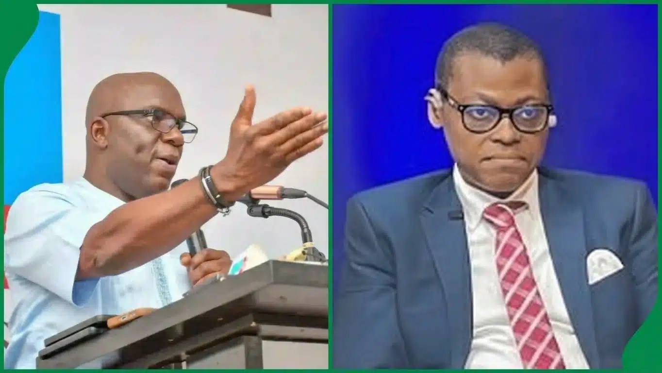 ‘You Are Yet To Answer My Question’ – Rufai Oseni Tells Morka During Heated Exchange On Live TV