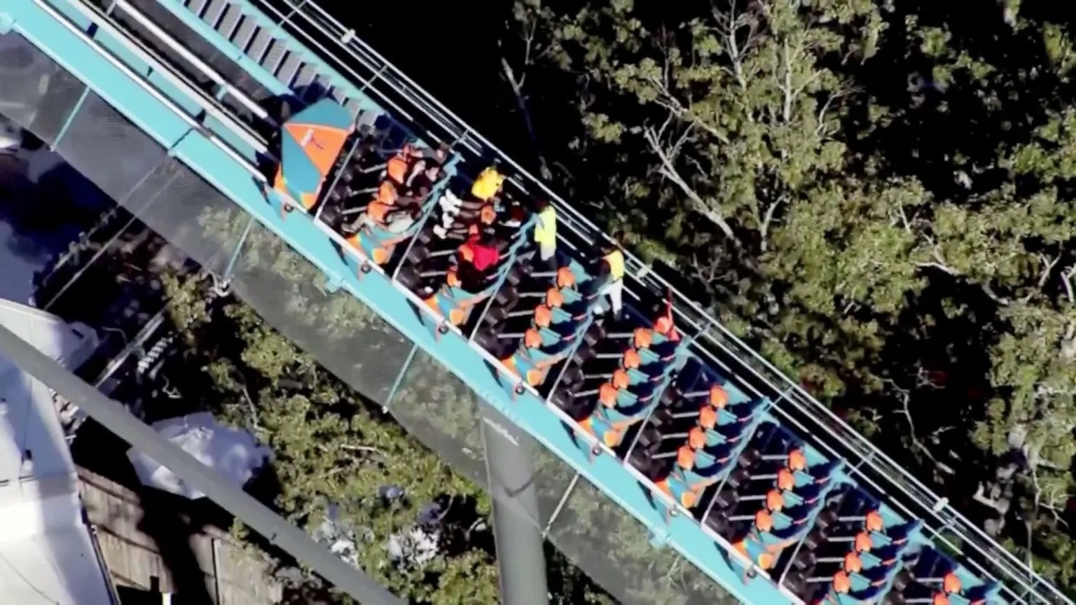One dead and several hurt after roller coaster incident at Six Flags