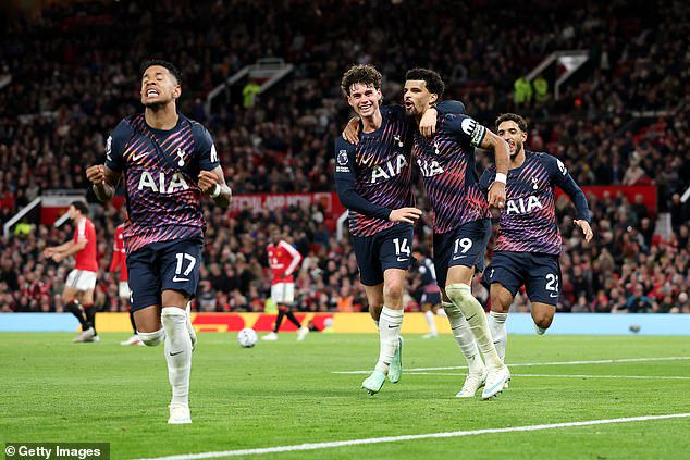 Feckless Man United were dreadful and embarrassing at times. They almost got away with one, even after Rodrigo Bentancur’s idiotic headbutt. But now Michael Carrick faces a week of reckoning, writes IAN LADYMAN