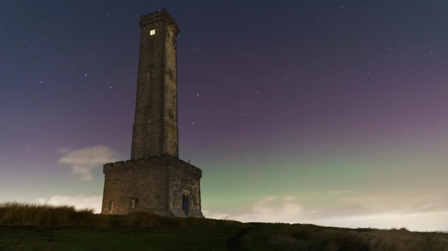 Northern Lights illuminate North West skies