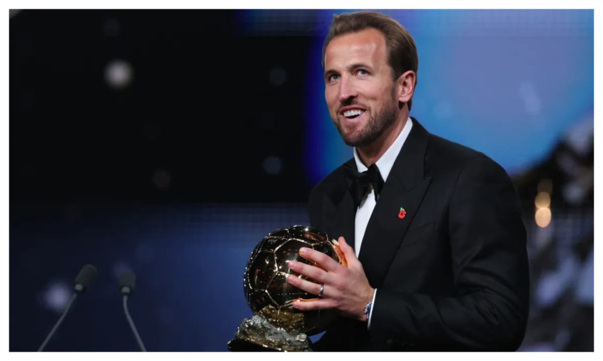 2026 Ballon d’Or: Final Men’s top 10 ranking as Kane wins ahead of Mbappé, Yamal