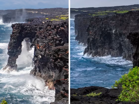 Hawaii’s picturesque Hōlei Sea Arch collapses into the ocean