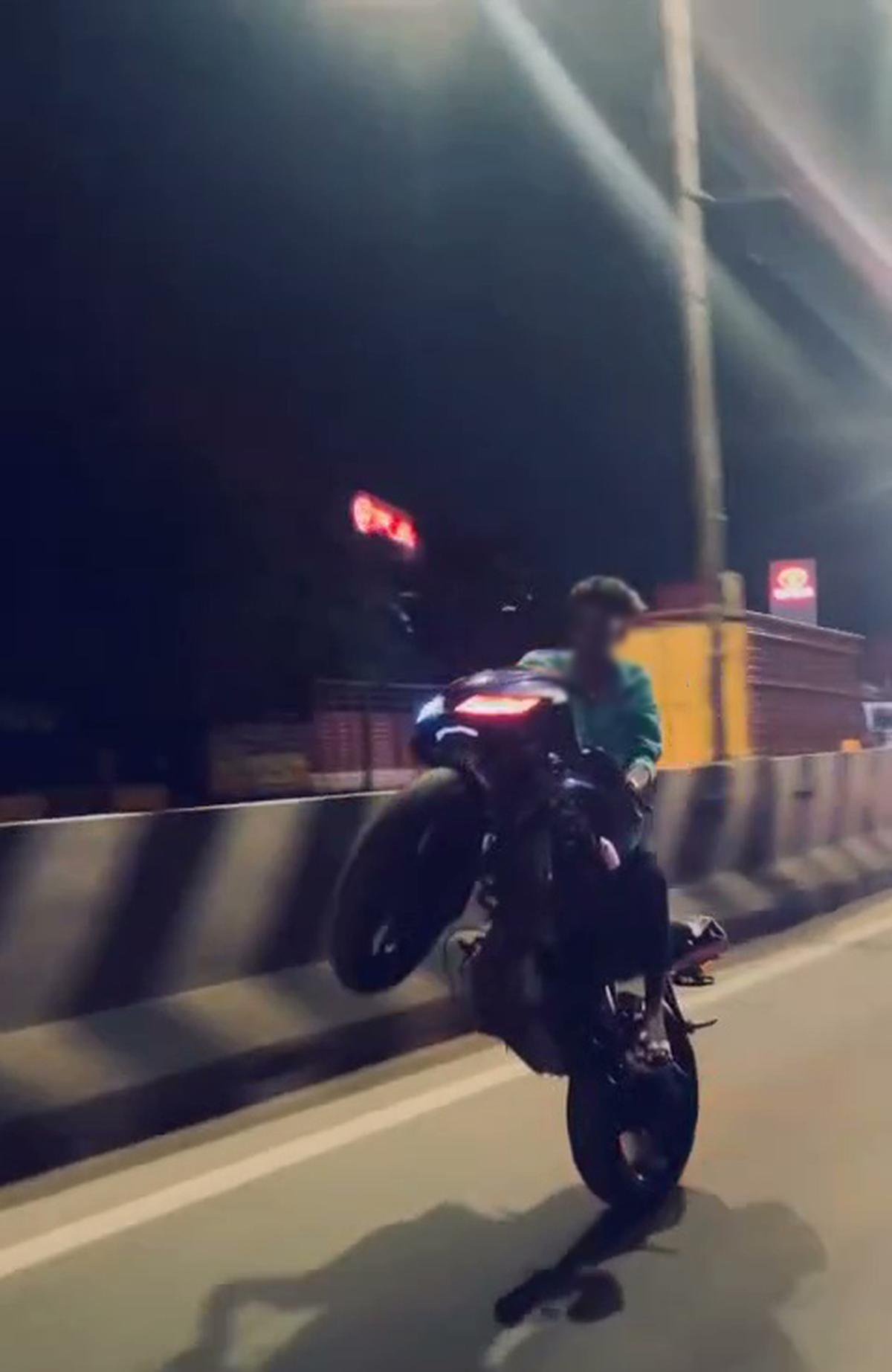 Weekend night bike racing puts Chennai residents, motorists on the edge