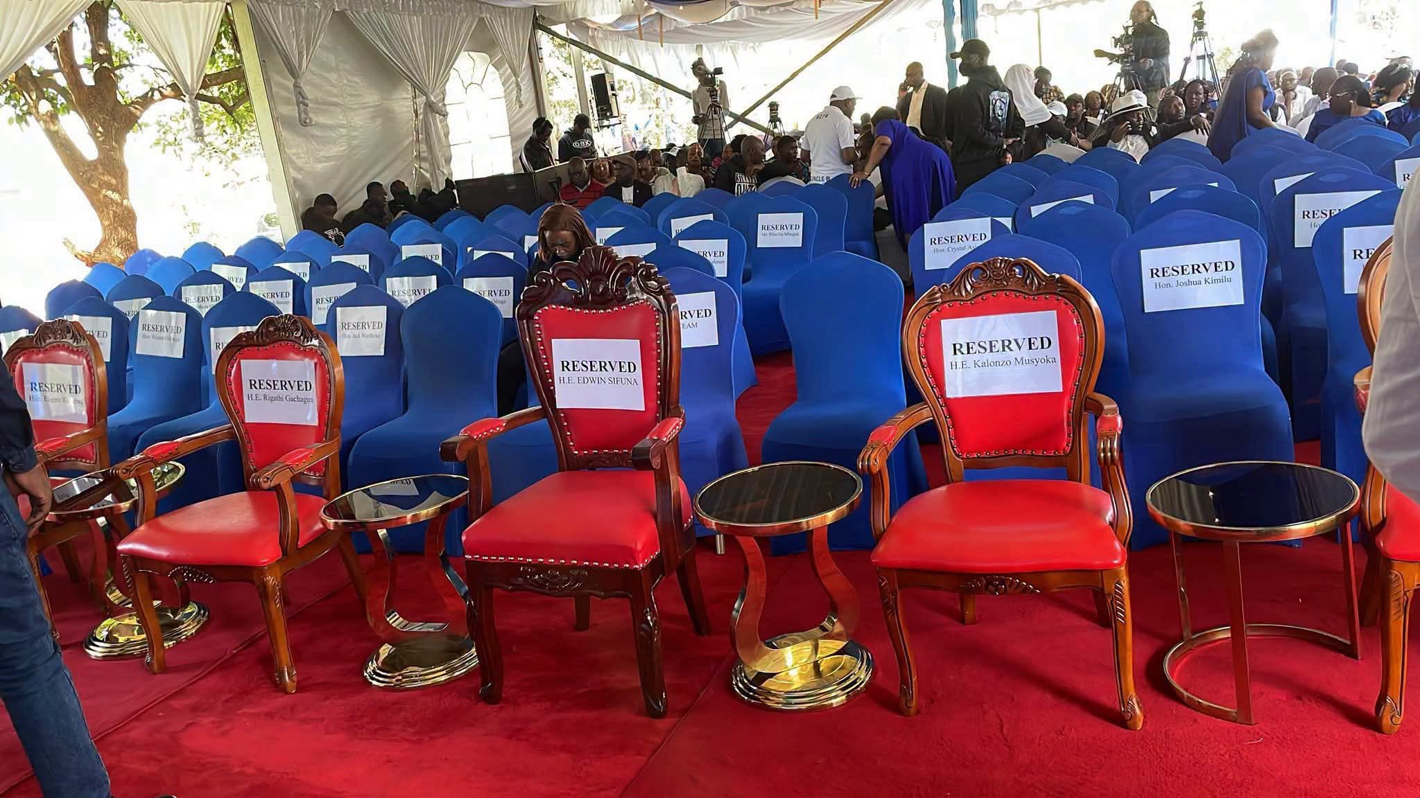 Photos: Gachagua, Kalonzo, Winnie Odinga and Other Top Leaders at Sifuna’s Big Launch