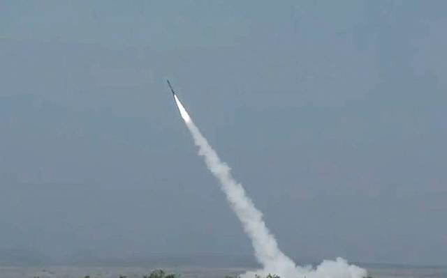 Pakistan Army test-fires Hypersonic Fatah-2 ER Ballistic Missile