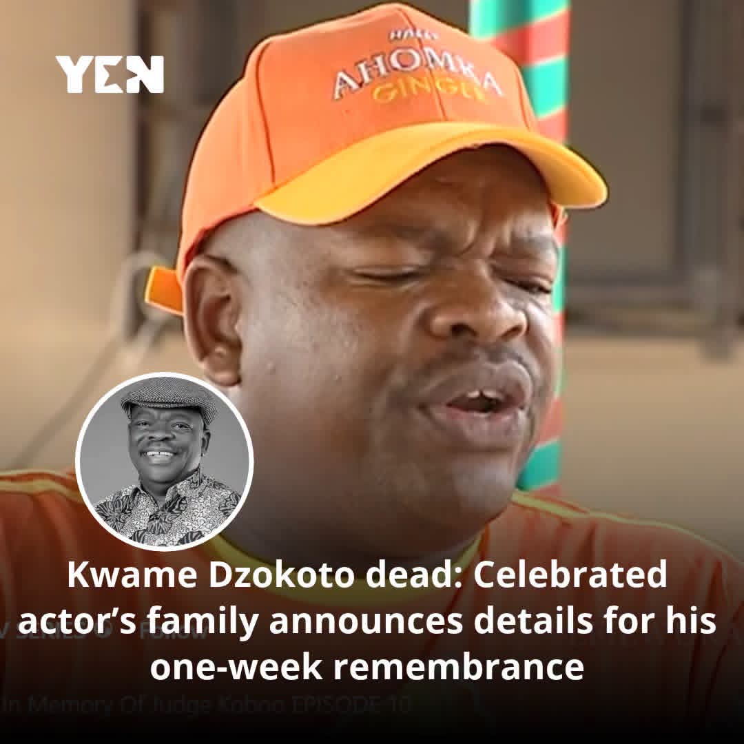 Family of Late Actor Kwame Dzokoto Announces One-Week Remembrance Details