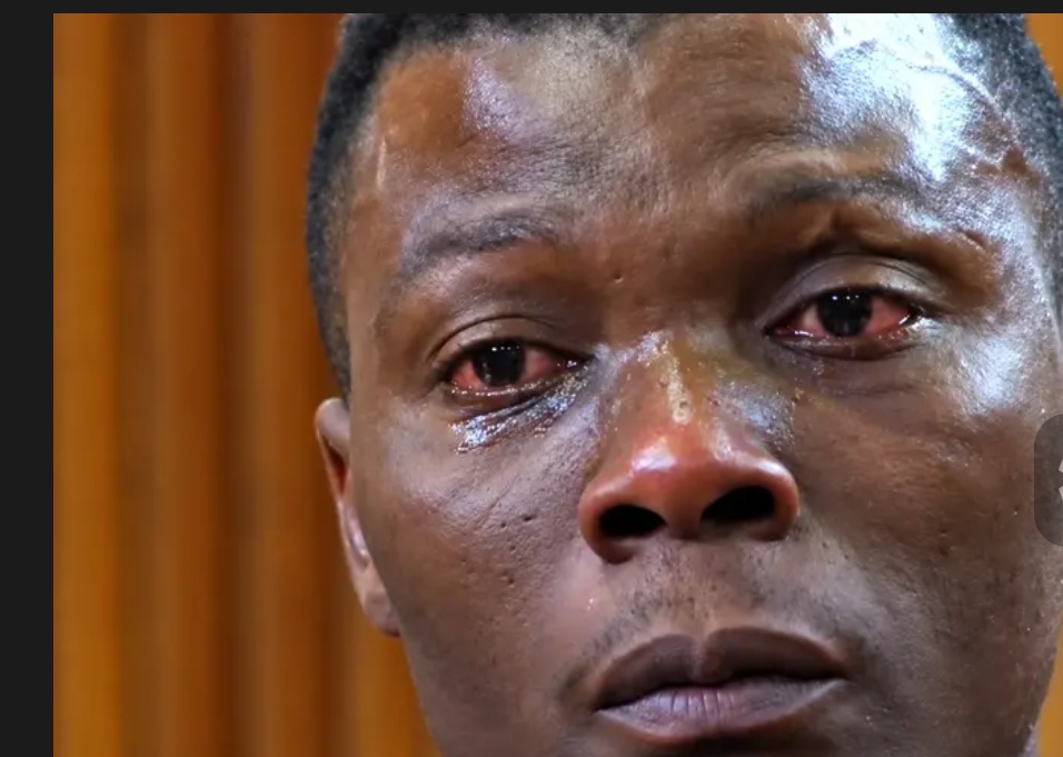 Nigerian Man Accused of Handling Tsontso Stolen Watch Breaks Down in Tears Over Child In His Care