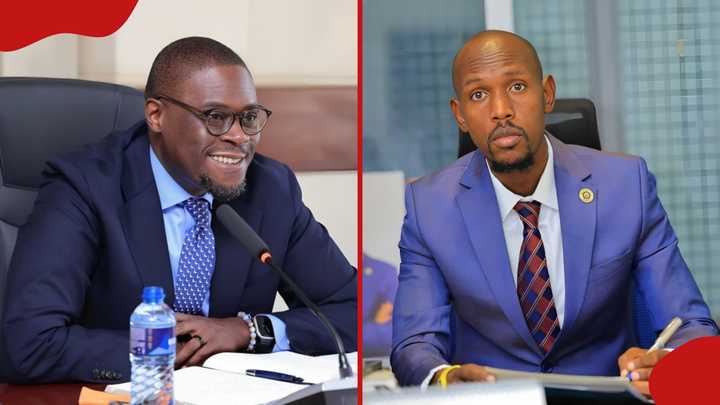 Video of Johnson Sakaja Praising Geoffrey Mosiria Before Firing Him Trends: “Hard-Working Officer”
