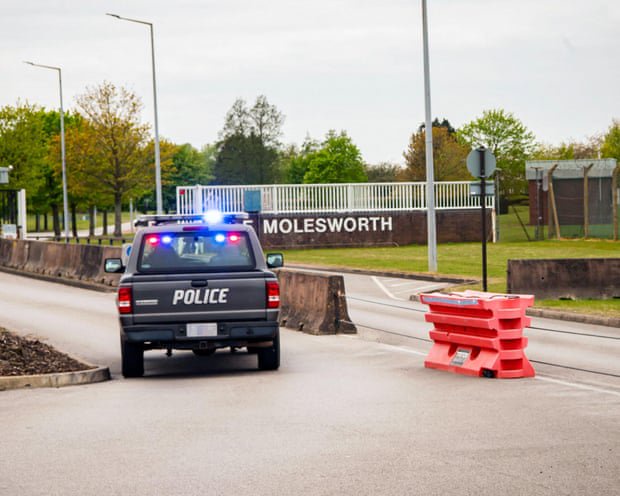Two Latvian men arrested at RAF base in Cambridgeshire used by US military