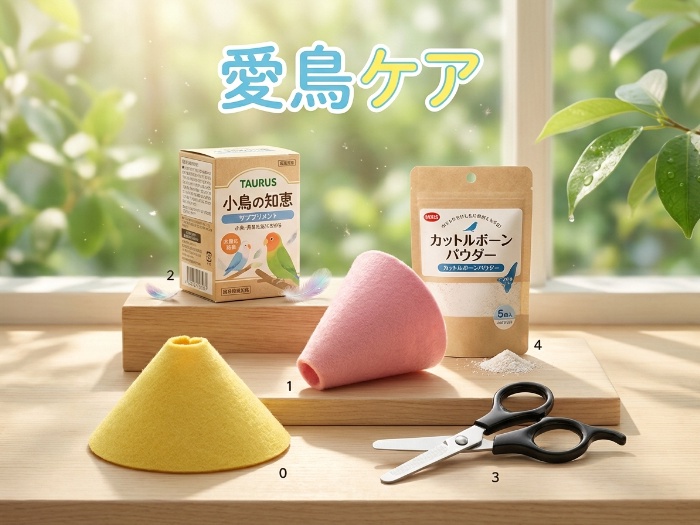 ペットと一緒に安心な毎日を！鳥用ケア用品特集