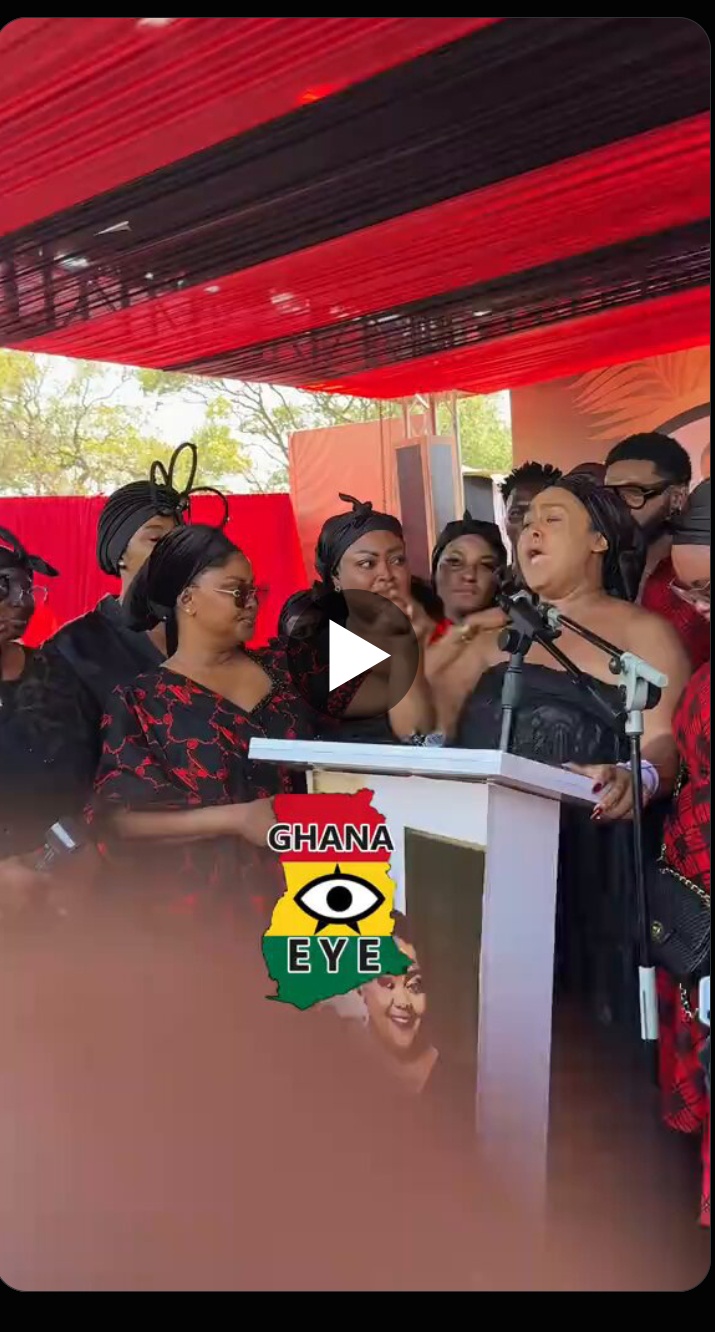 Tears Flow as Vivian Jill Lawrence Buries Sister With a Speech That Silences the Mourning Crowd