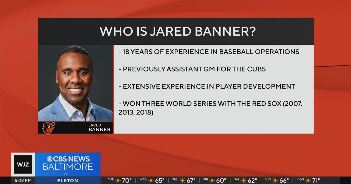 Baltimore Orioles name Jared Banner its new general manager