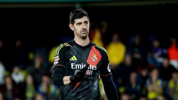 Madrid’s Courtois ruled out of El Clásico with illness