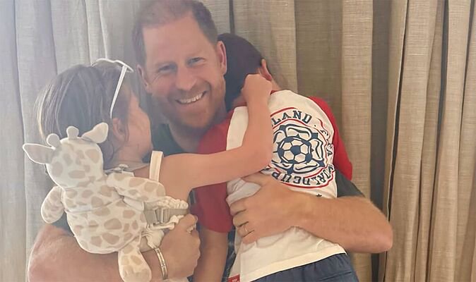 Prince Harry reveals real reason Archie and Lilibet are in British school