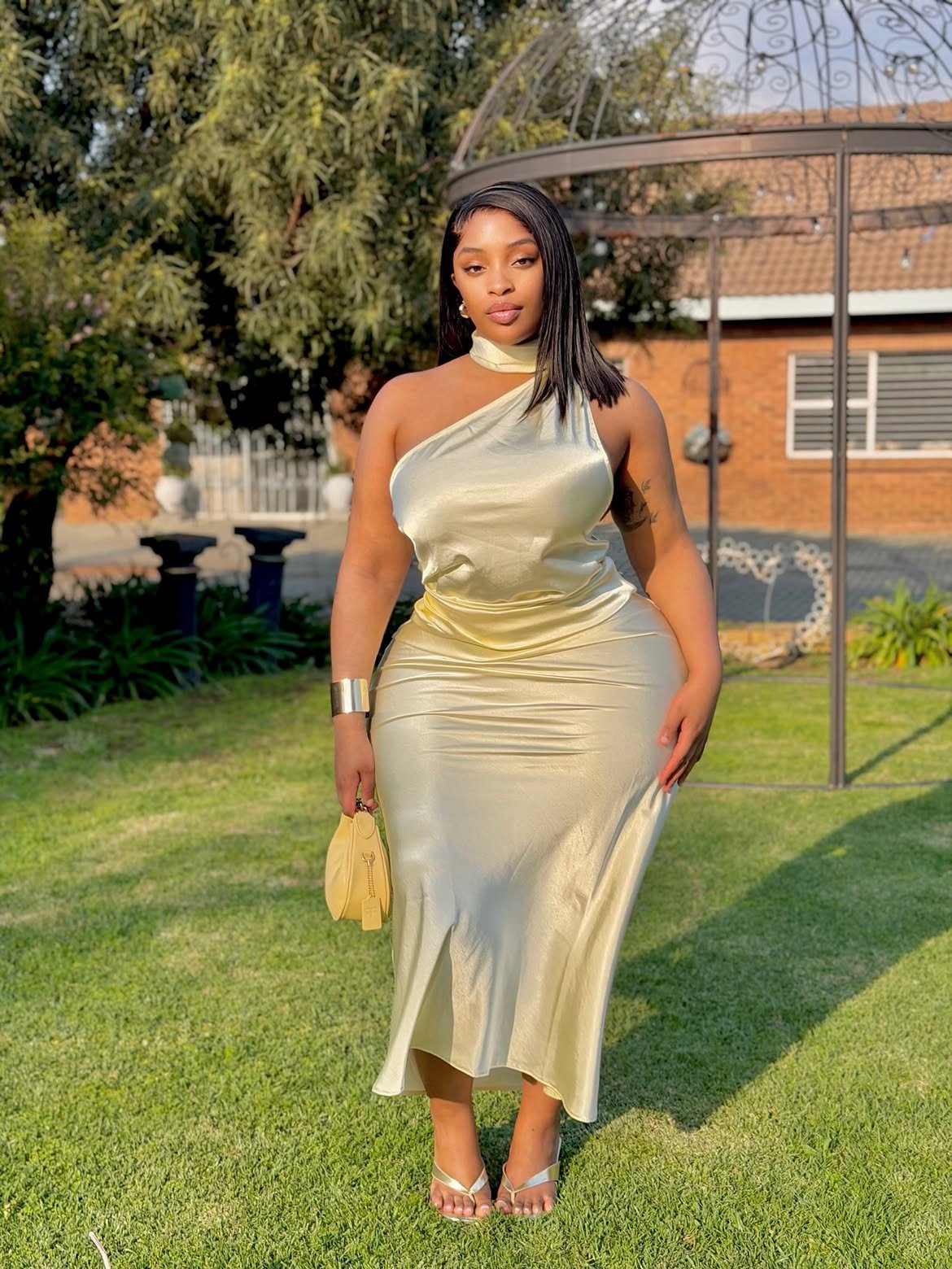 Cindy Makhathini Glows in Gold as She Continues to Rewrite Her Story