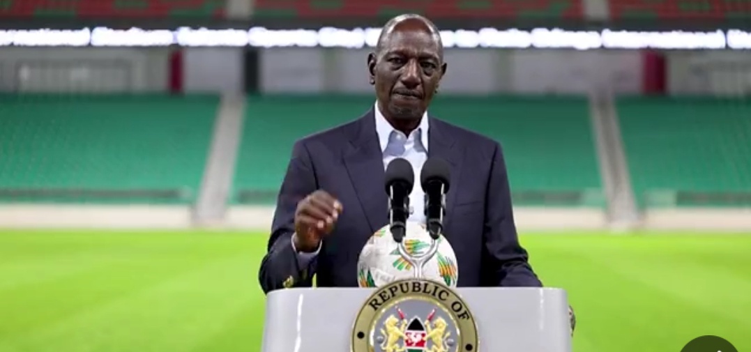 Pres Ruto Reveals Two European Teams That’ll Play in Raila Odinga Stadium Match Opener, Gives Date