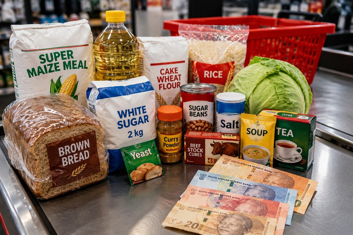 SASSA R370 grant: These 14 basic groceries cost more than the payment