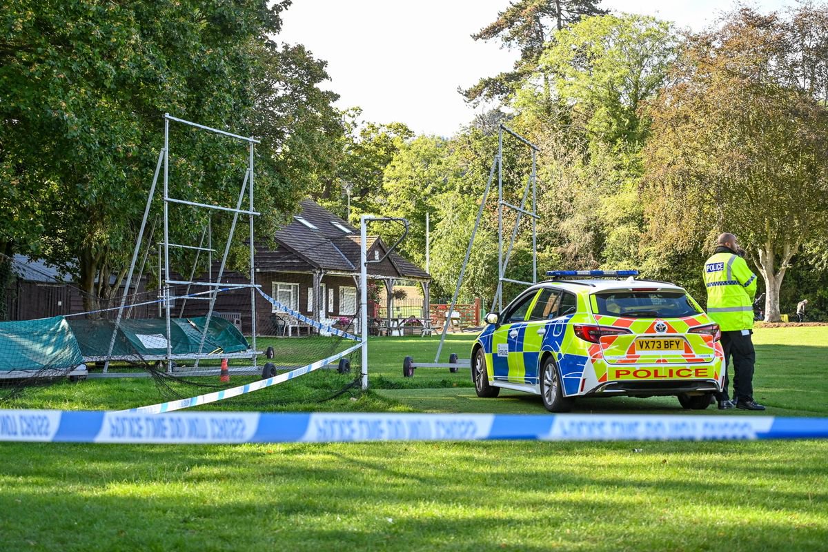 Police ‘not looking for third party’ after girl, 11, found dead in park near cricket club