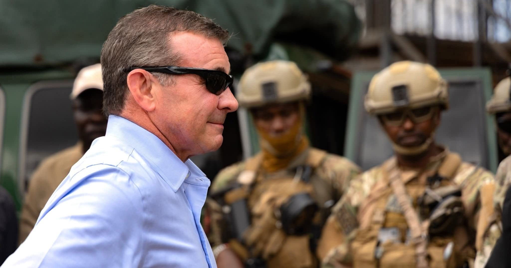 US Diplomatic Security Boss Todd Wilcox Watches Kenya Police SPEAR Elite Unit In Action In Nairobi