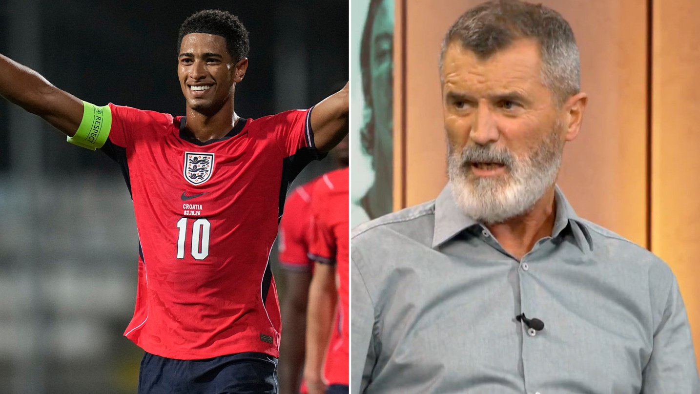 Roy Keane leaves ITV studio stunned as Man Utd legend makes bold Jude Bellingham claim after England thrash Croatia