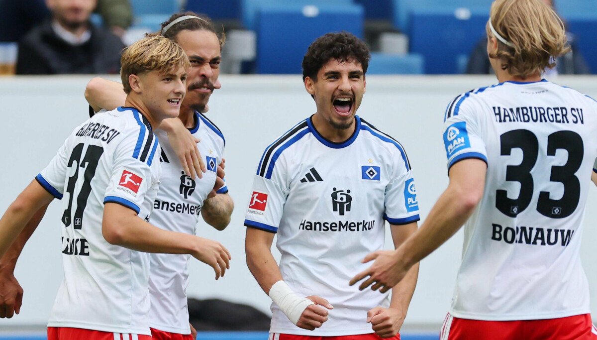 Hamburger SV siegt mit 3:2 nach Aufholjagd bei TSG Hoffenheim
