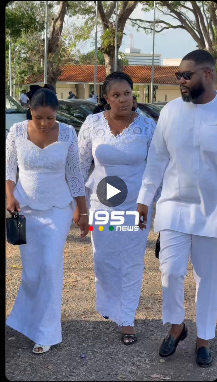 Berla Mundi and Husband David Tabi Join Emotional Farewell to Grace Nortey at State House