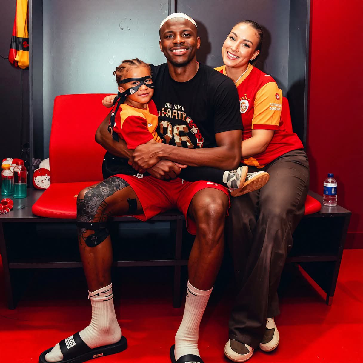 Osimhen and girlfriend Stefanie welcome second child