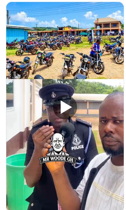 Jasikan Police Commander Reveals What Okada Riders and Drivers Must Stop Doing After Arrest