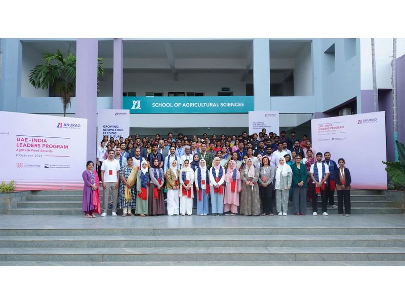 UAE–India Leaders Program Delegation Explores Anurag University’s Research and Innovation Ecosystem