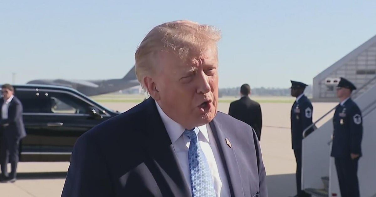 Trump says men arrested for suspicion of preparing a terrorist act were looking “to do big damage�